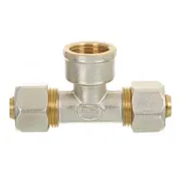 Трійник gross 16 x 1/2" x 16 ВН